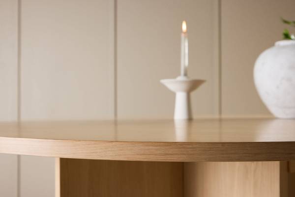 Esstisch Strada ausziehbar Braun - Holzwerkstoff - 120 x 74 x 170 cm