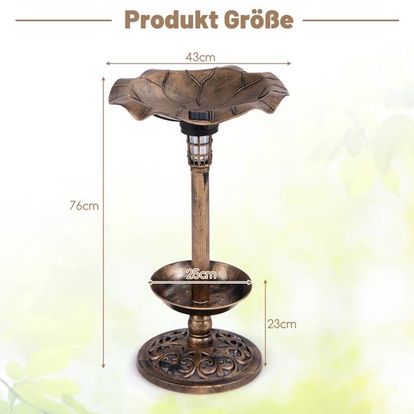 Vogeltränke BL32228 Bronze