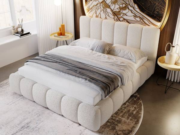 Polsterbett CLOUD Beige - Liegefläche Breite: 180 cm