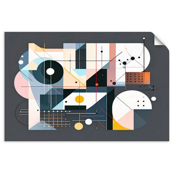 Wandsticker Figuren 60 x 40 cm