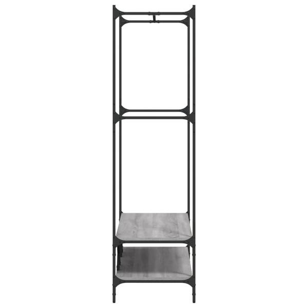 Kleiderständer 834203 Grau - Holzwerkstoff - 45 x 163 x 100 cm