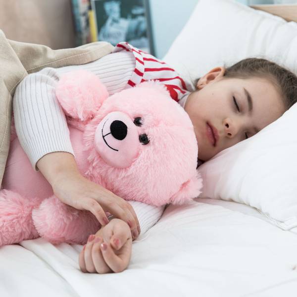 Teddybeer 25 roze