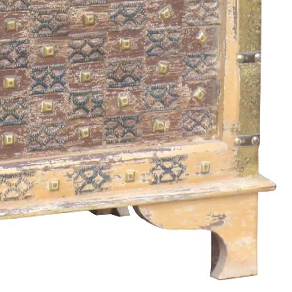 Aufbewahrungstruhe 4523319257 Massivholz - 90 x 45 x 40 cm