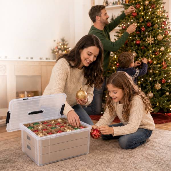 Weihnachtskugel Aufbewahrungsbox Fassungsvermögen: 64.64 L