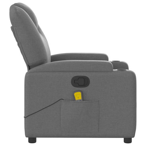 Massagesessel 3032269-4 Dunkelgrau - Grau