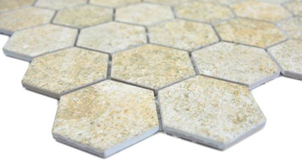 Mosaikfliesen HX CURIO GB Beige - Keramik - 33 x 33 x 33 cm