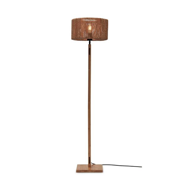 Lampadaire Iguazu Marron - Tissu - 15 x 126 x 15 cm