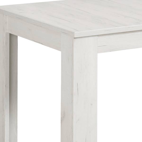 Esstisch 2184 Weiß - Holzwerkstoff - 160 x 76 x 90 cm