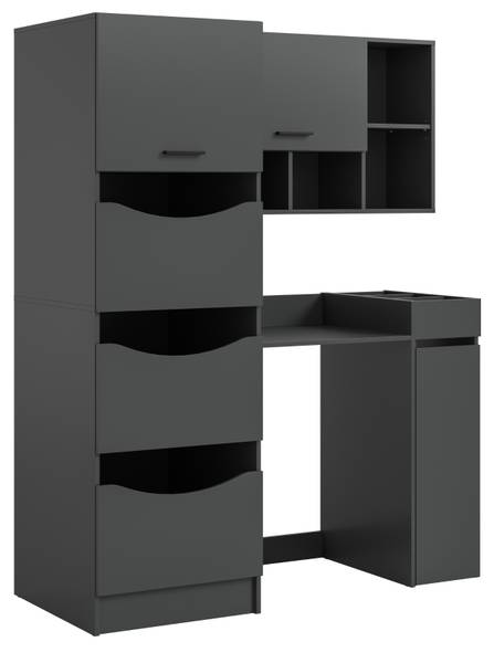 Waschmaschinenschrank Flexy 4-teilig Breite: 155 cm