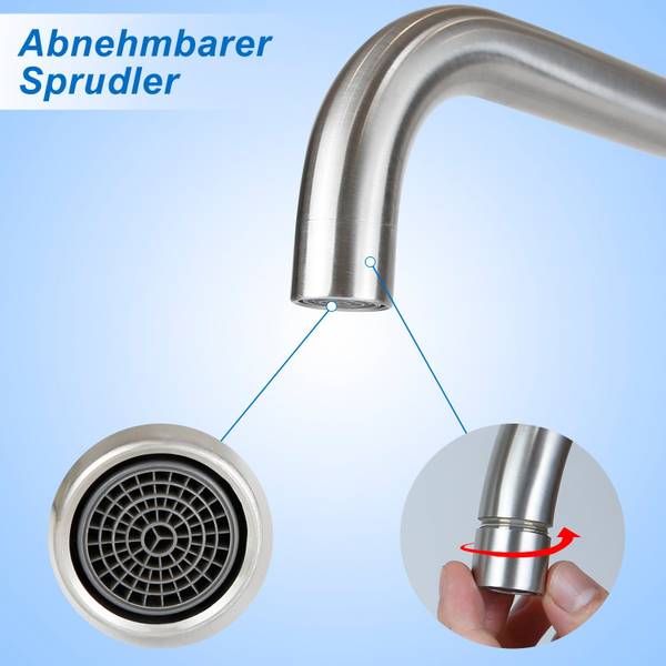 Küchenarmatur Lira Silber
