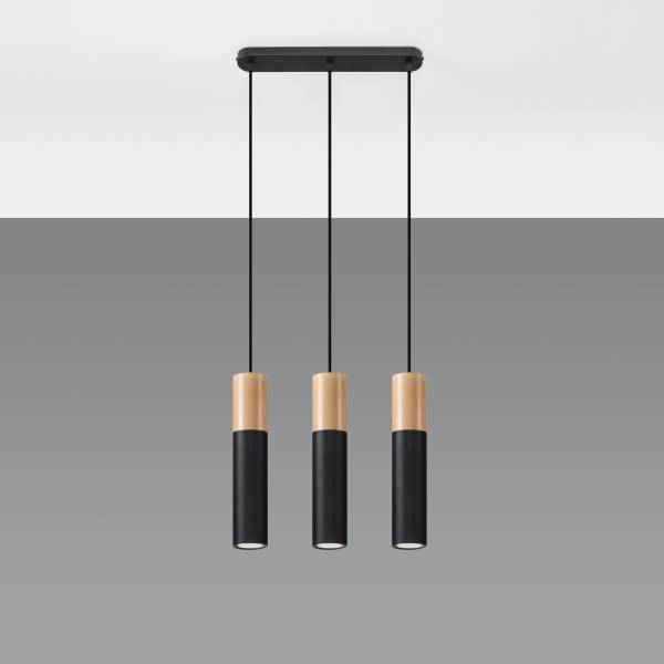 Pendelleuchten Pablo LED 3000K Schwarz