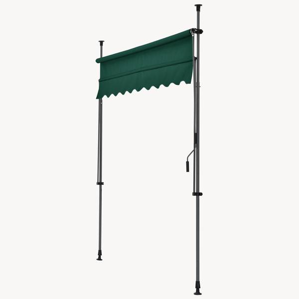 Klemluifel Stem donkergroen - Breedte: 400 cm