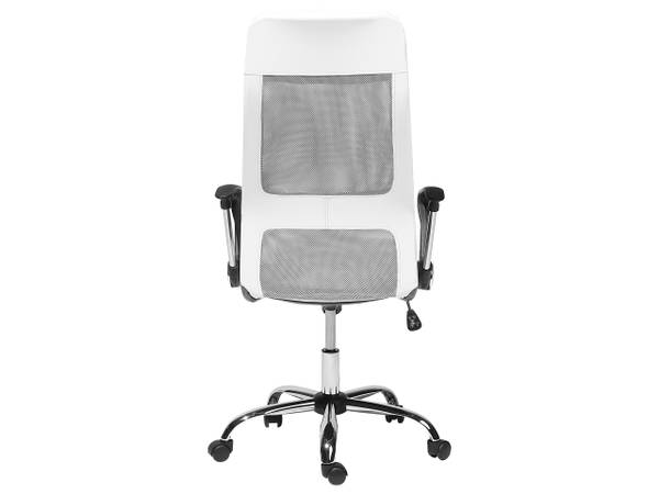 Bürostuhl PIONEER Schwarz - Silber - Weiß
