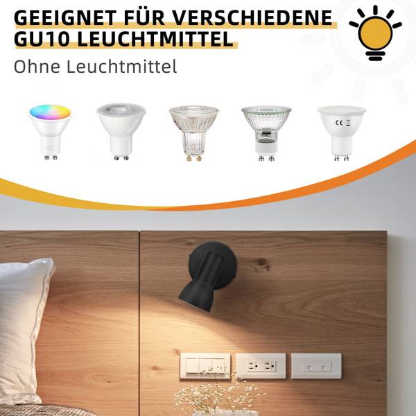Deckenstrahler Mory Schwarz