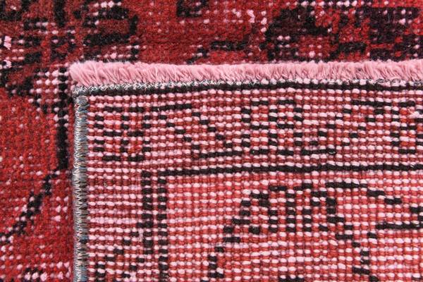 Vloerkleed Ultra Vintage DCCXXIV rood - wol - 114 x 1 x 206 cm