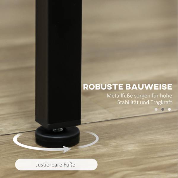 Bartisch 835-890V00RB 5er-Set Braun - Holzwerkstoff - 50 x 90 x 110 cm