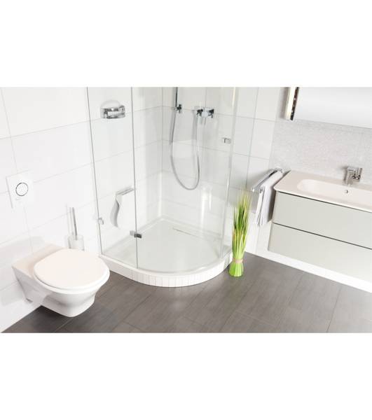 WC-Sitz Weiß Tiefe: 48 cm