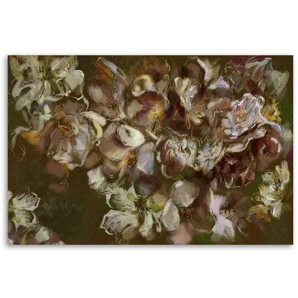 Wandbild irisblume 60 x 40 cm