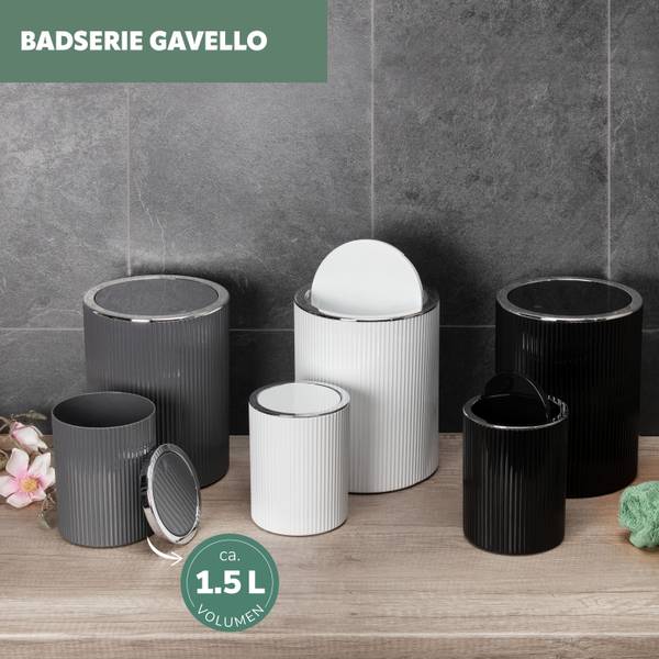 Minikosmetikeimer Gavello 90318 Weiß