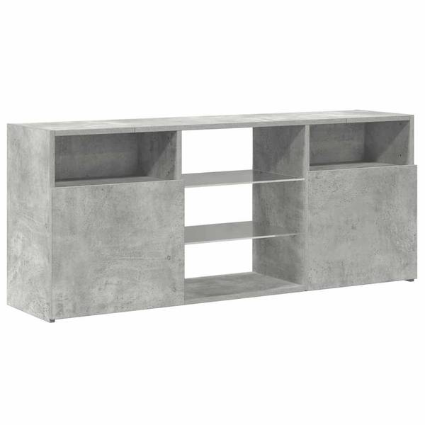 TV-Schrank 804305 Grau - Holzwerkstoff - 30 x 50 x 120 cm