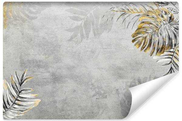 Papier peint Plantes tropicales béton 520 x 318 x 318 cm