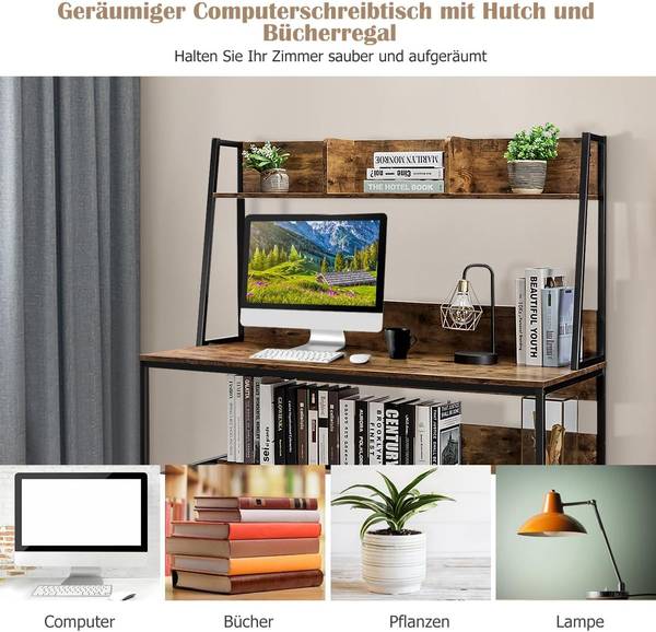 Arbeitstisch TI87189 Braun