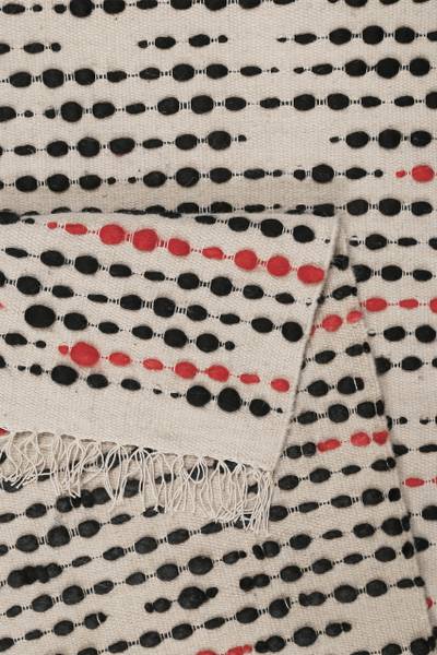 Kurzflorteppich London Red 140 x 200 cm