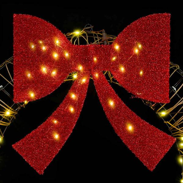 Kranz mit LED 3700000145-3 90 x 9 x 90 cm