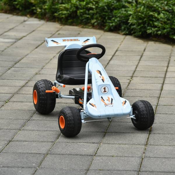 Pedal Go-Kart CT134 Blau - Metall - 66 x 59 x 97 cm