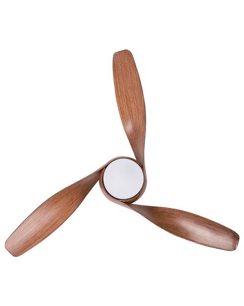 Deckenventilator PARIA 2-tlg Braun - Metall - 118 x 50 x 188 cm