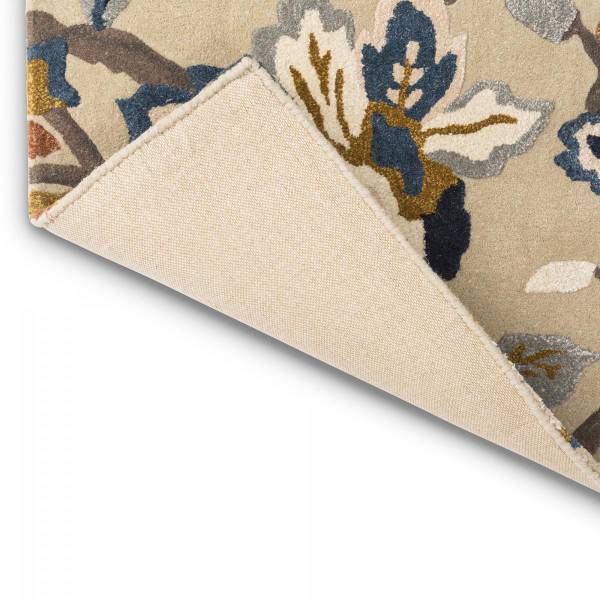 Tapis salon AMANPIRI Beige - Fourrure véritable - 170 x 2 x 240 cm