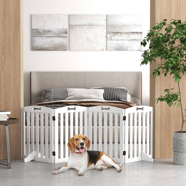 Hundegitter D06-244V01WT Tiefe: 208 cm