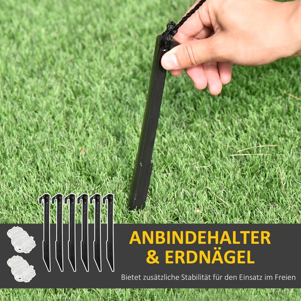 Weihnachtsmann 844-242V90 Textil - 90 x 165 x 180 cm