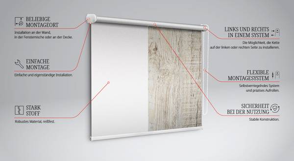 Rolgordijn ALBUM 60 x 140 cm