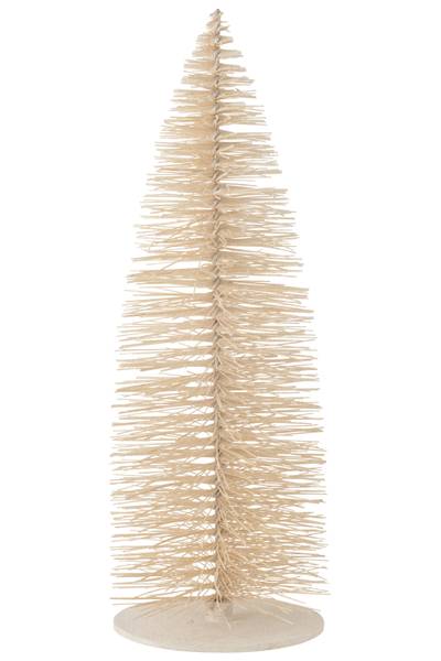 Dekobaum IVR Dreams Weiß - Massivholz - 50 x 140 x 50 cm