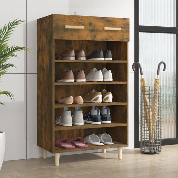 Schuhregal 3015330 817555 Braun - Holzwerkstoff - 35 x 105 x 35 cm