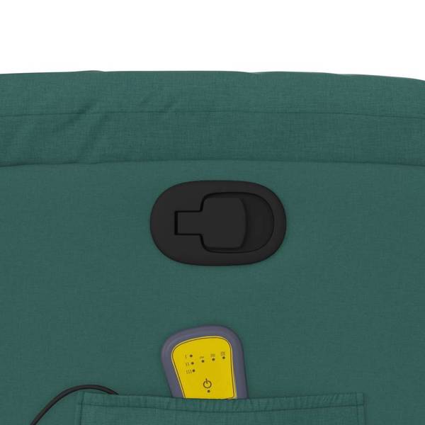 Fauteuil inclinable de massage 3032286-4 Vert foncé
