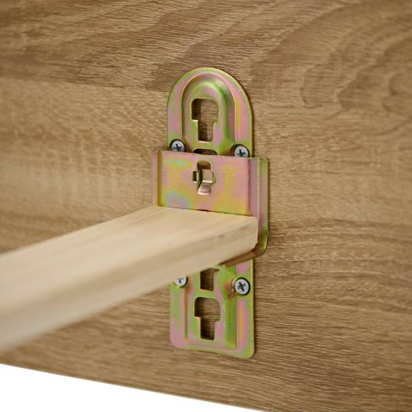 Lit senior 2409 Largeur : 98 cm - Avec tête de lit - Sans sommier - Marron