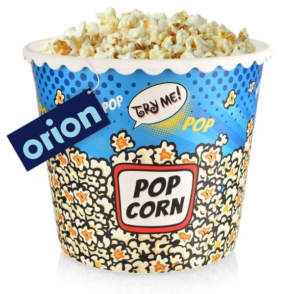 Behälter für Popcorn und Chips 121781 Blau - Multicolor