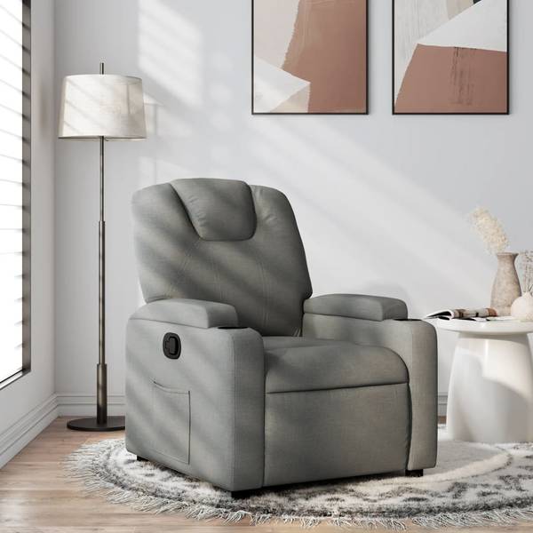 Relaxsessel 3032414-1 Dunkelgrau - Grau