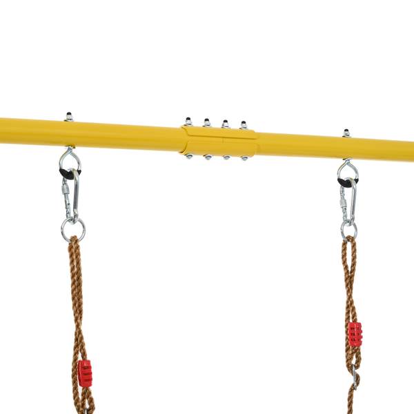 Outdoor-Schaukel-Set Poseidon Ⅱ Metall - 217 x 238 x 336 cm