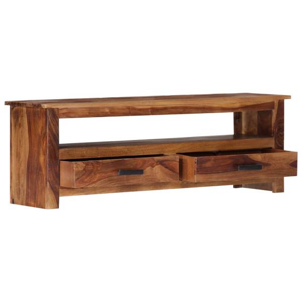 Meuble tv 247715 Marron - Sheesham - 118 x 40 x 30 cm