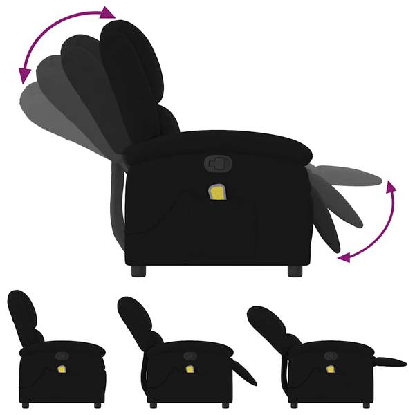 Massagesessel 3032412-2 Schwarz