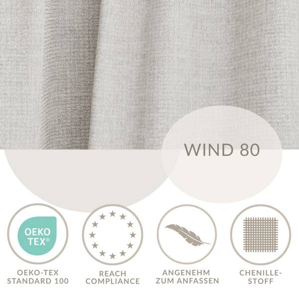 Canapé  Milos Beige - Gris