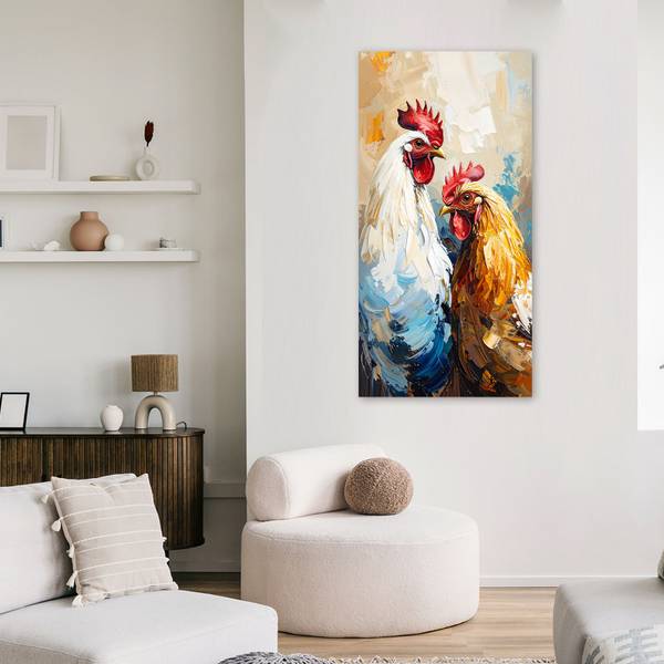 Leinwandbild Tiere 1-Teilig 40 x 80 cm