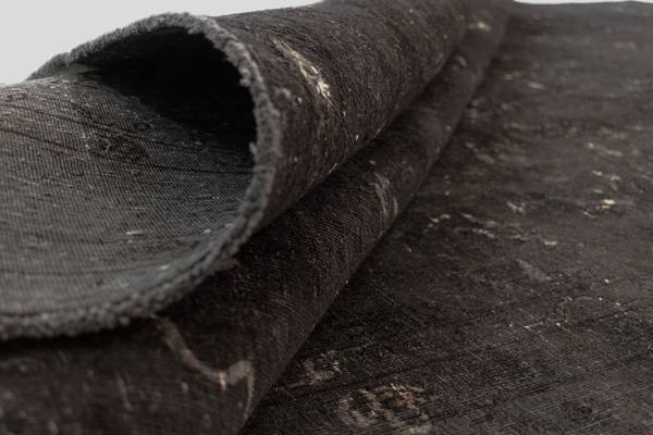 Tapis Vintage Royal LXIII Noir - Laine - 188 x 1 x 287 cm