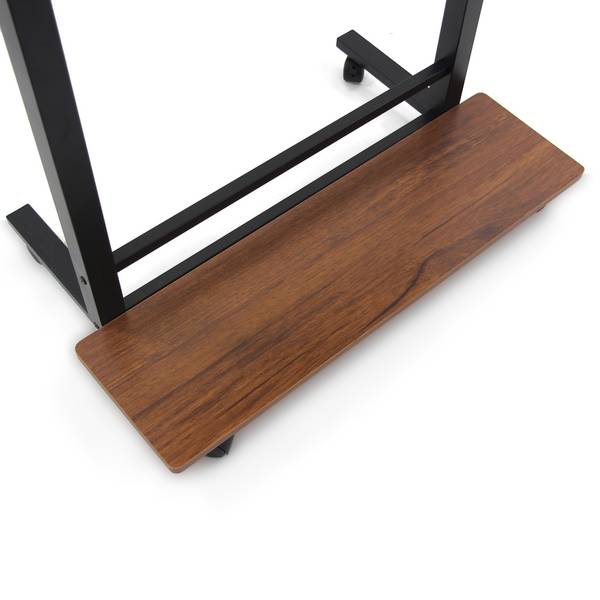 Höhenverstellbarer Schreibtisch Braun - Holzwerkstoff - 50 x 120 x 80 cm