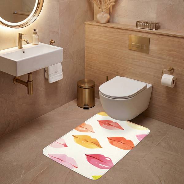 WC-VORLEGER Lippen 60 x 90 cm