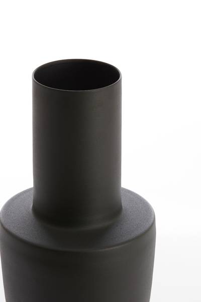 Vase DATUH Schwarz - Metall - 29 x 55 x 29 cm