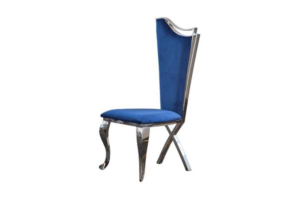 Esszimmerstuhl AMALIA Velvet Blau